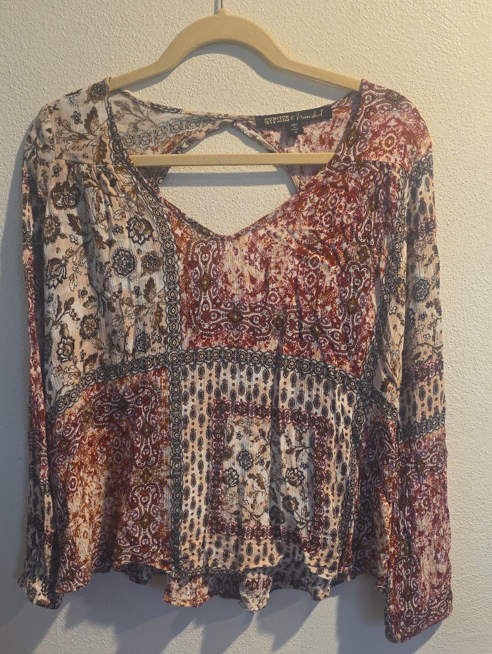 Gypsies & Moondust Gauzy Rayon Top